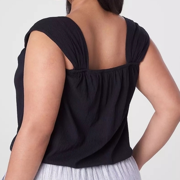 Lane bryant Cap Sleeve Square Neck Top - Picture 8 of 8